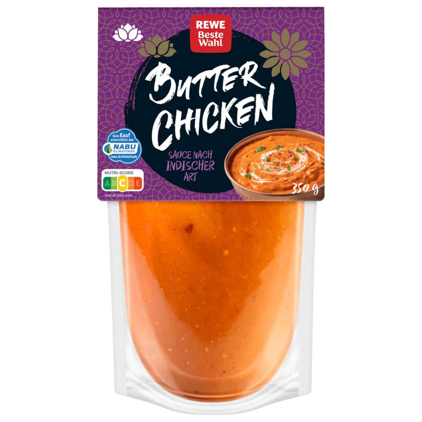 REWE Beste Wahl Butter Chicken Sauce 350g